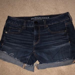 American eagle jean shorts